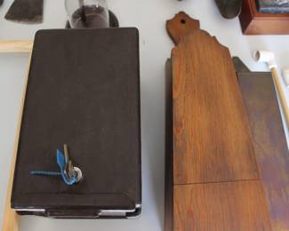 Lock box, candle box