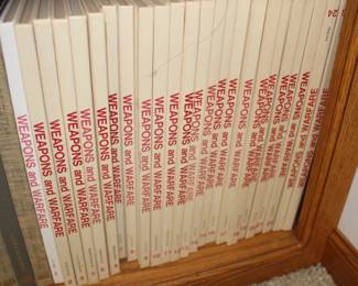 Weapons and warfare book set