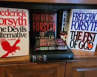 Frederick Forsyth, some neat copies available