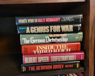 WWII, German History.  This is just a fraction