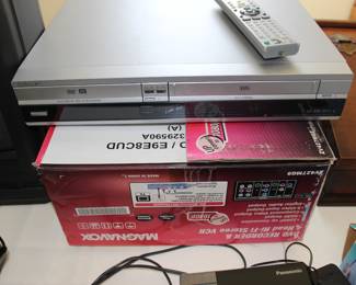 VCR DVD combo