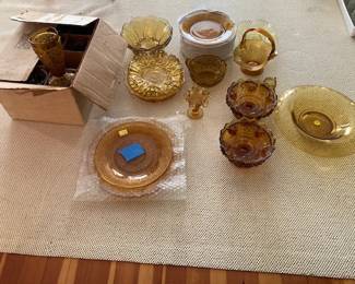 Amber and gold depression