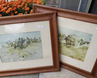 C. M. Russell prints
