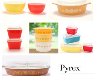 Vintage Pyrex Dishes