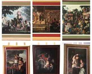 Pencil Signed Bob Byerley prints