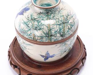 Japanese Painted Pot