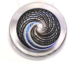 Modernist Glass Paperweight