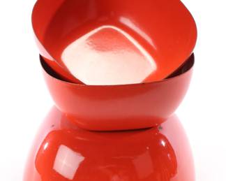 Katherine Holm Enamel bowls