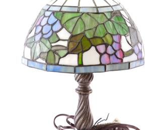 Stained glass lamp