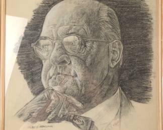 Mike Carmichael graphite on paper