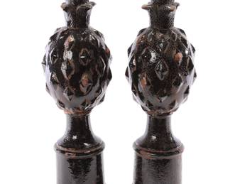 Terra Cotta Pineapple Decor