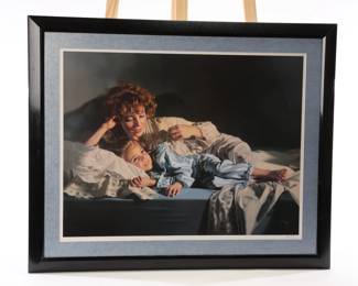 Bob Byerley pencil signed Print