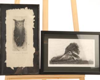 Steve Nowatzki etchings