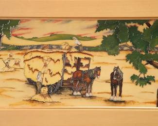 Moorcroft Pottery Tile Limited Edition 31/100 Signed Anji Davenport