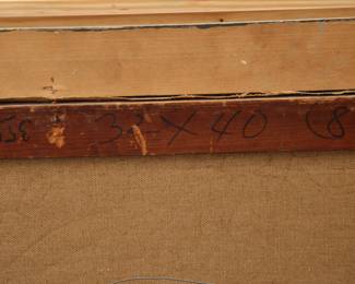 John P. Pette Oil on Canvas Painting