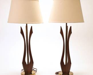 Adrian Pearsall style lamps