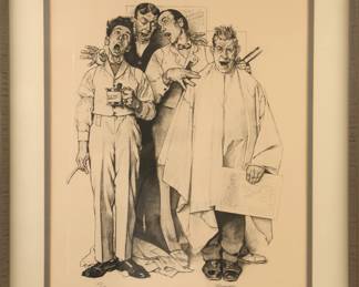 Signed and Numbered Norman Rockwell print