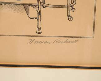 Signed and Numbered Norman Rockwell print