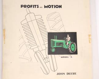 Jean Johnstone Original advertising art: John Deere