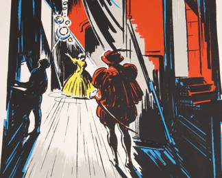 Frederic James Signed Serigraph