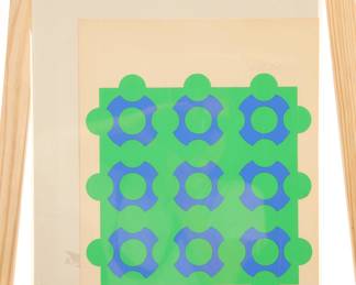 Pencil Signed Victor Vasarely Serigraph