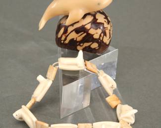 Carved bone Inuit Group