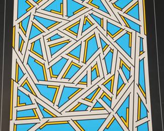 Vintage Nicholas Krushenick print