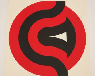 Vintage Rolf Rappaz serigraph