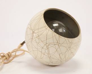 Metal ball pendant light