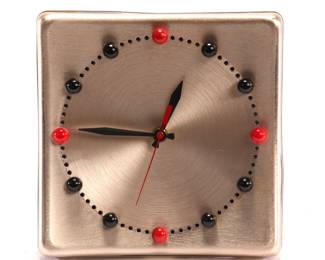 MCM Metal Clock
