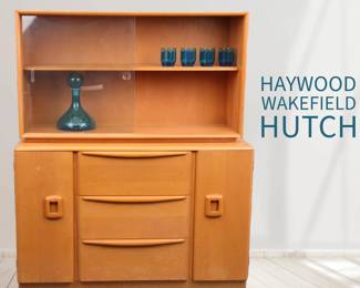 Heywood-Wakefield China Cabinet 2-piece Buffet & Hutch