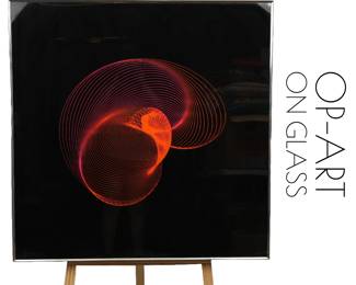 Greg Copeland Op-Art on Glass 