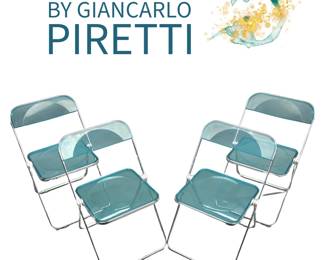 Giancarlo Piretti "Plia" Chairs