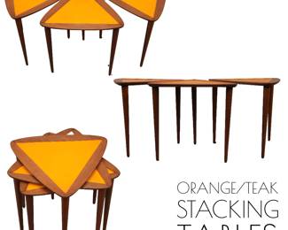 Arthur Umanoff Stacking Tables