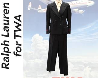 Vintage Ralph Lauren for TWA Flight Attendant Uniform