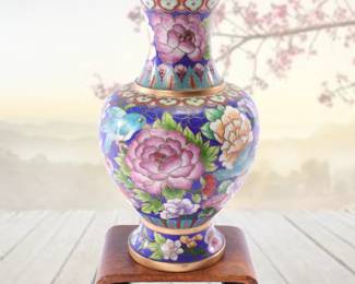 Cloisonné Vase