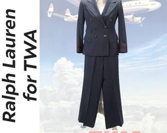 Vintage Ralph Lauren for TWA Flight Attendant Uniform