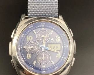 Casio Oceanus Atomic-Solar wrist watch