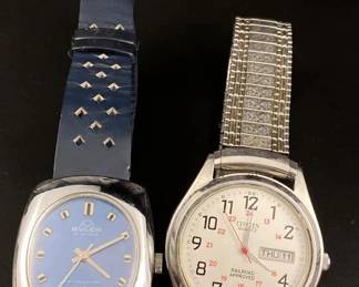 Vintage Citizen railroad approved and Buler watch