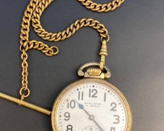 BALL WATCH CO. GARLAND SWISS RECORD 17J