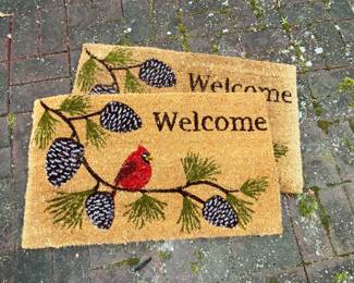 Like new welcome mats.
