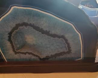 Large Blue Geode