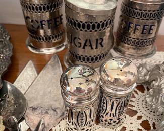 silver plate serving pieces