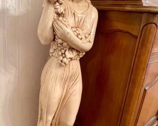 large plaster Goddess