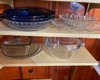 pie plates, baking dishes