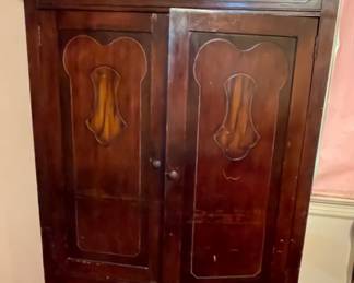 antique small wardrobe