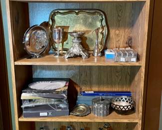 silverplate serving pieces