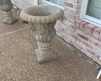 concrete urns