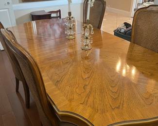 Dining table and chairs