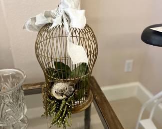 decorative bird cage